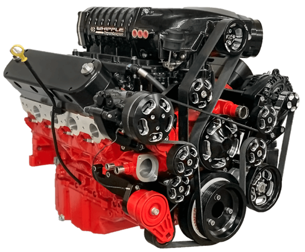 Whipple GM LSX Inverted Gen 6 3.0L Universal Supercharger Kit Driver Side LS3 HD Camaro - WHR-1000-30-LS3-HD