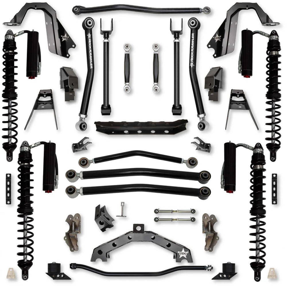 18C WRANGLER JL 2DR 4.5IN TREX HYBRID TRAIL RUNNER SYS W/ FAST CD ADJUSTERS FR