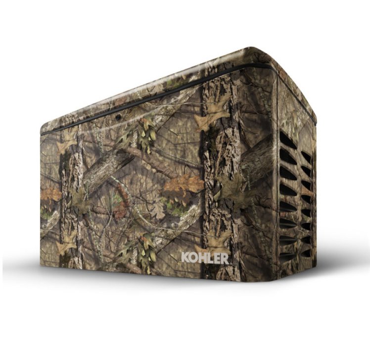 KOHLER 20KW HOME STANDBY GENERATOR (120/240V SINGLEPHASE) IN MOSSY OAK BREAKUP