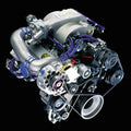 1994-1995 5.0 Mustang Supercharging System w/V-1 H/D T-Trim Polished