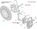 AERO4 DYNAMIC REAR PBRK KIT14.00IN C/SICRED