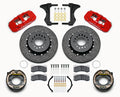 AERO4 DYNAMIC REAR PBRK KIT14.00IN C/SICRED