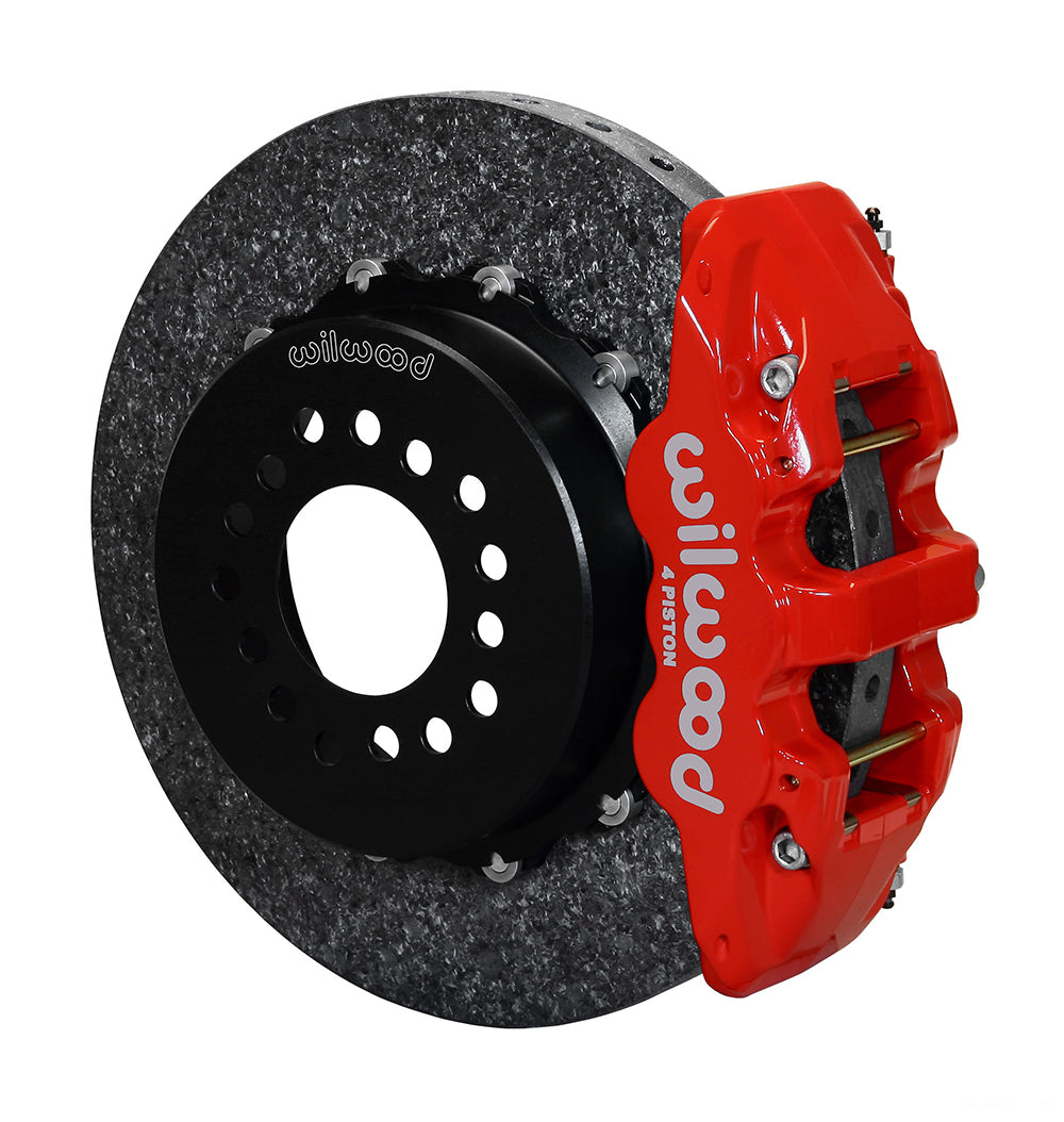AERO4 DYNAMIC REAR PBRK KIT14.00IN C/SICRED