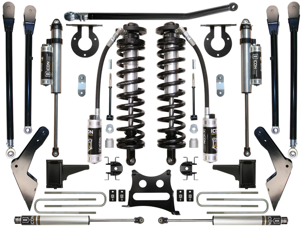 05-07 Ford F-250/F-350 4-5.5 Inch Stage 5 Coilover Conversion System Icon Vehicle Dynamics