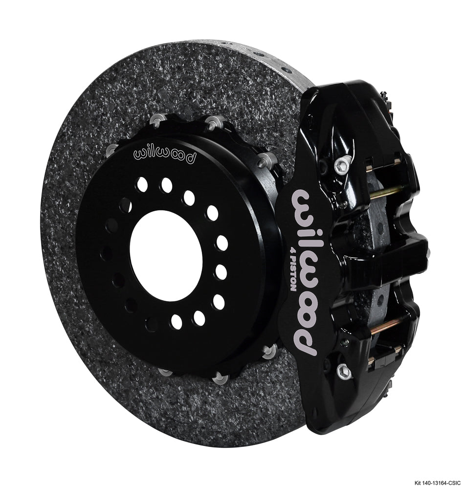 AERO4 DYNAMIC REAR PBRK KIT14.00IN C/SICBLACK