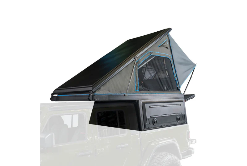 Overland Vehicle Systems MagPak - Camper W Tent Lights Rear Molle Panel Side Tie Downs Front Rear Windows