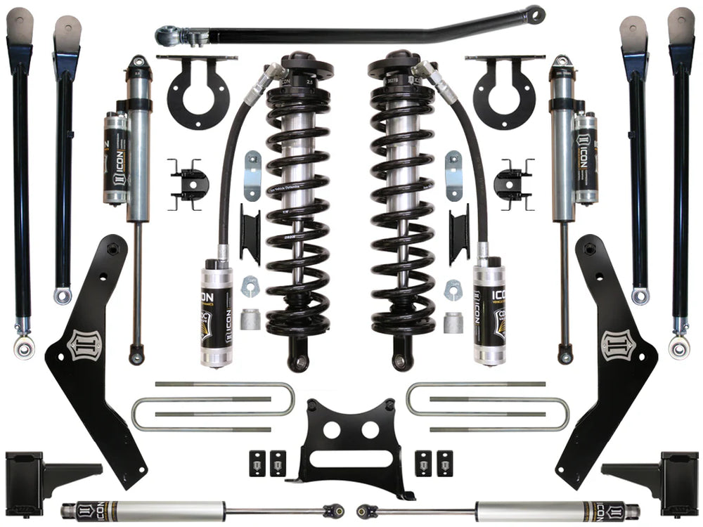 11-16 Ford F-250/F-350 4-5.5 Inch Stage 5 Coilover Conversion System Icon Vehicle Dynamics