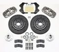 AERO6 DYNAMIC FRONT KIT14.00IN C/SIC ROTORNICKEL