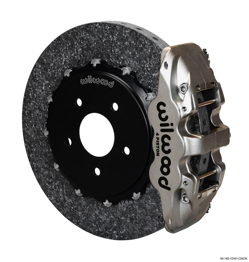 AERO4 DYNAMIC REAR PBRK KIT14.00IN C/SICNICKEL
