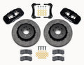 AERO6 DYNAMIC FRONT KIT14.00IN C/SIC ROTORNICKEL