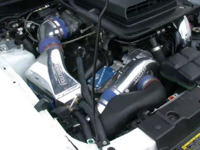 Tuner Kit 2003-04 4V Mustang Mach1 w/V-2 SCi-Trim AND Cooler Polished