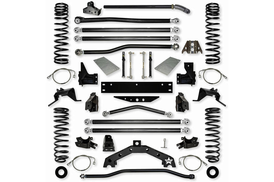 21C WRANGLER JT 4.5IN X FACTOR X2 COIL OVER LONG ARM SYS W/ FAST CD ADJUSTERS F