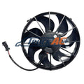 Electric Fan 12.00 Inch Electric Fan Puller Style Extreme Performance 1870 CFM 7 Curved Style Blades Spal