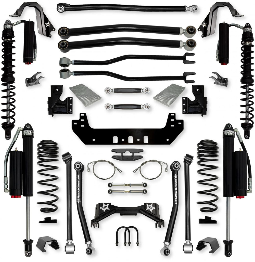 19C WRANGLER JT 3.0IN SILVERBACK PRO ELITE COIL OVER SYS W/ PB+J LOWER ARMS FRO
