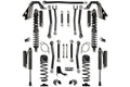 Rock Krawler 4.5 Inch X Factor Pro Elite No Limits Aluminum Coil Over System w/ PB J Lower Mid Arms Lift Kit with Shocks JT45PENL-DCS