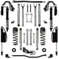 18C WRANGLER JL 4DR 3.5IN ALUM COIL OVER SYS W/ PB+J LOWER MID ARMS & FAST CD A