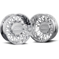 1114 FORD F450 THE MESH POLISHED 22IN 8X200 UP TO 12.50IN WIDE TIRE
