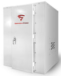 PANELIZED 4X4 5 PERSON OCCUPANCY STORM SHELTER; WHITE