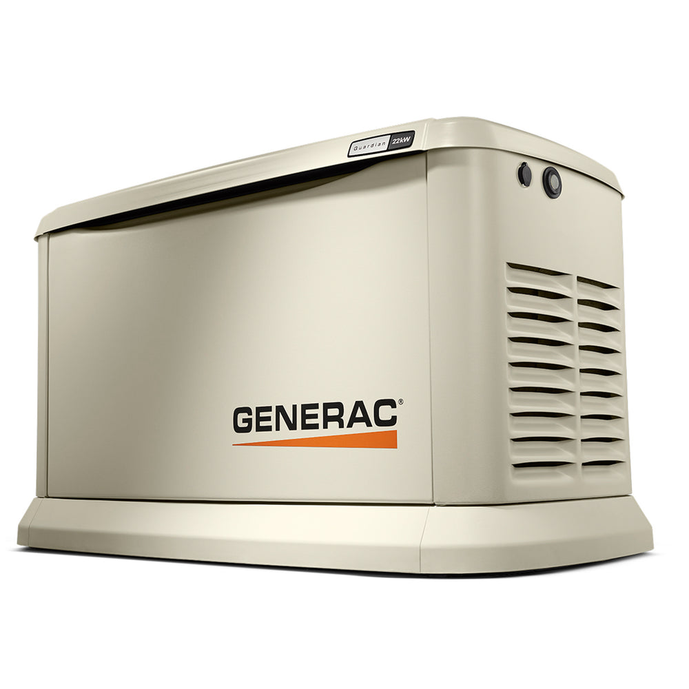 22/19.5 KW AIRCOOLED STANDBY GENERATOR ALUMINUM ENCLOSURE