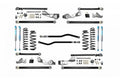 20C GLADIATOR 4.5IN HD LONG ARM PLUS 2.0IN KING SHOCKS