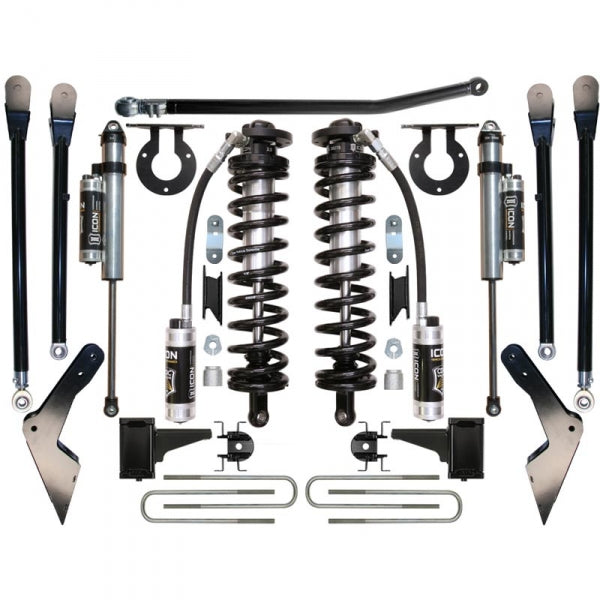 08-10 Ford F-250/F-350 4-5.5 Inch Stage 4 Coilover Conversion System Icon Vehicle Dynamics