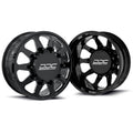 9210 GM 3500 THE MESH BLACK MILLED 20IN 8X6.5 UP TO 11.50IN WIDE TIRE