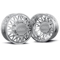 0524 FORD F350 THE MESH POLISHED 22IN 8X200 UP TO 12.50IN WIDE TIRE SUPER SIN