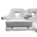 SPORT BENCH, 53" CAPITANO CLOUD WHI