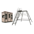 HAWK COMPOUND BLIND W/10FT TOWERBASE (BOX 1 OF 2)