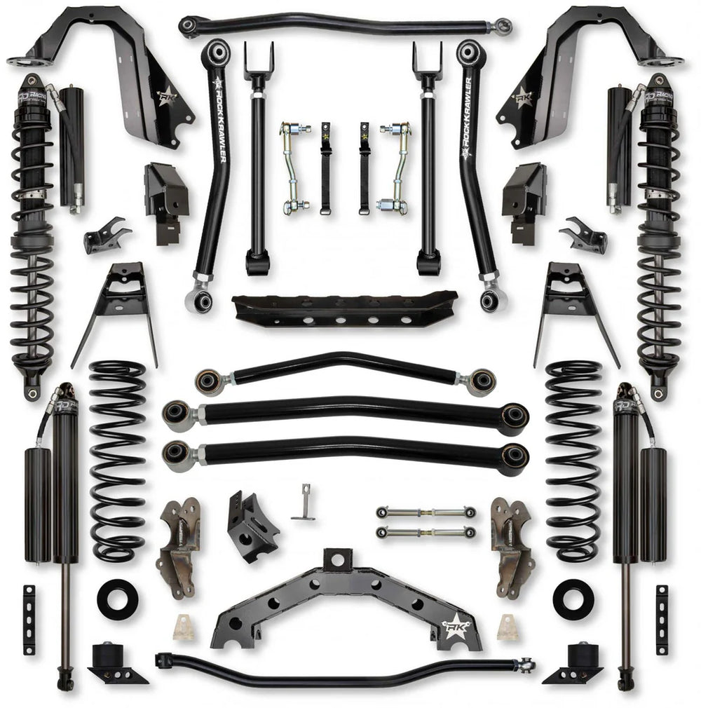 18C WRANGLER JL 2DR 3.5IN TREX HYBRID COIL OVER SYS FRONT & REAR