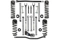 21C WRANGLER JLU 4DR 4.5IN X FACTOR PRO ALUM COIL OVER SYS W/ FAST CD ADJUSTERS