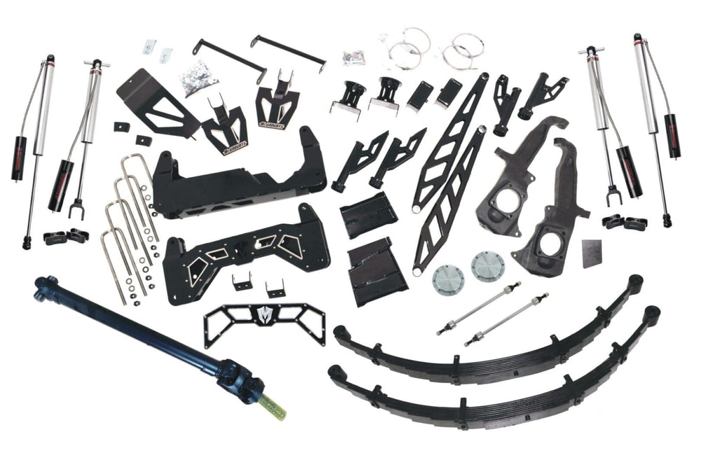 ~(275 lbs. 86X48X48)~ 2011-17 GM 2500/3500 2WD/4WD 10 in Lift Kit (RAW/No powder-coat) INCLUDES 51033