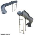 SW17 STANDARD 8FT 2IN LEFT HAND ROTO MOLDED LANDSCAPE POOL SLIDE SAND