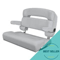 BENCH SEAT, 40 CAPRI DELUXE WHITE