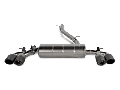Akrapovic 2021+ Audi S3 Sportback (8Y) Evolution Line Cat Back (Titanium) w/Carbon Tips