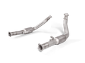 Akrapovic downpipe detail