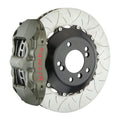 Brembo 08-13 M3 (E90/E92/E93) Rear Race BBK 4 Piston FRG 345x28x54a 2pc Slotted TY5 - Clear HA