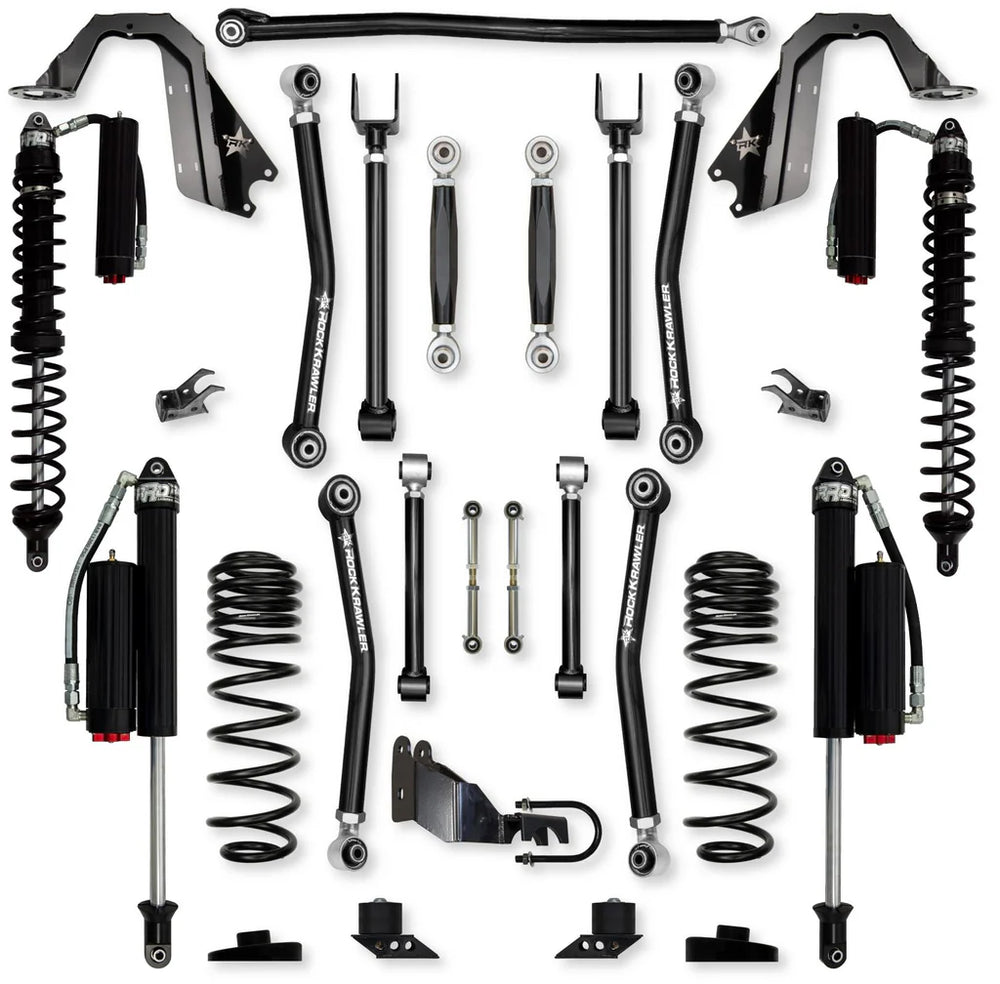 20C WRANGLER JLU 4DR 3.5IN ADVENTURE X NO LIMITS COIL OVER SYS W/ FAST CD ADJ