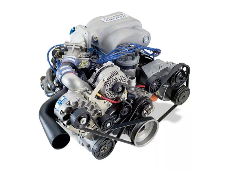 1994-1995 5.0 Mustang Supercharging System w/V-2 Si-Trim Polished