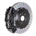Brembo 03-08 SL55 AMG Front GT BBK 6 Piston Cast 405x34 2pc Rotor Slotted TY3L-Black