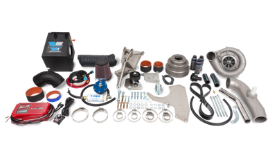 1986-1993 5.0 Mustang H.O. Supercharging System w/V-2 Si-Trim Polished
