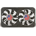 FAN ELECTRIC 12 1/8IN DUAL SHROUDED PULLER LOPROFILE SBLADE W/O CONTROLS
