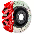Brembo 19+ X5 (G05)/20+ X6 Front GT BBK 6 Piston Cast 405x34 2pc Rotor Slotted Type-1- Yellow