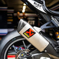 Akrapovic 2022+ Porsche 718 Cayman GT4 RS Link-Pipe Set (Titanium)