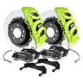 Brembo 15-23 Mustang GT Front GT BBK 6 Piston Cast 405x34 2pc Rotor Slotted Type3- Fluo. Yellow