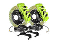 Brembo 15-23 Mustang GT (S550) Front GT BBK 6 Piston Cast 405x34 2pc Rotor Drilled- Fluo. Yellow