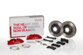 Brembo 19+ X5 (G05)/20+ X6 Front GT BBK 6 Piston Cast 405x34 2pc Rotor Slotted Type-3-Black