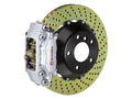 Brembo 17-20 F150 Raptor Front GT BBK 6 Piston Cast 2pc 380x34 2pc Rotor Slotted Type-3-Silver