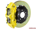 Brembo 15-20 RS3 Sportback Front GT BBK 6 Piston Cast 380x34 2pc Rotor Slotted TY3L- Yellow