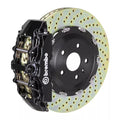 Brembo 05-11 A6 3.2L Front GT BBK 6 Piston Cast 380x34 2pc Rotor Slotted TY3L-Black